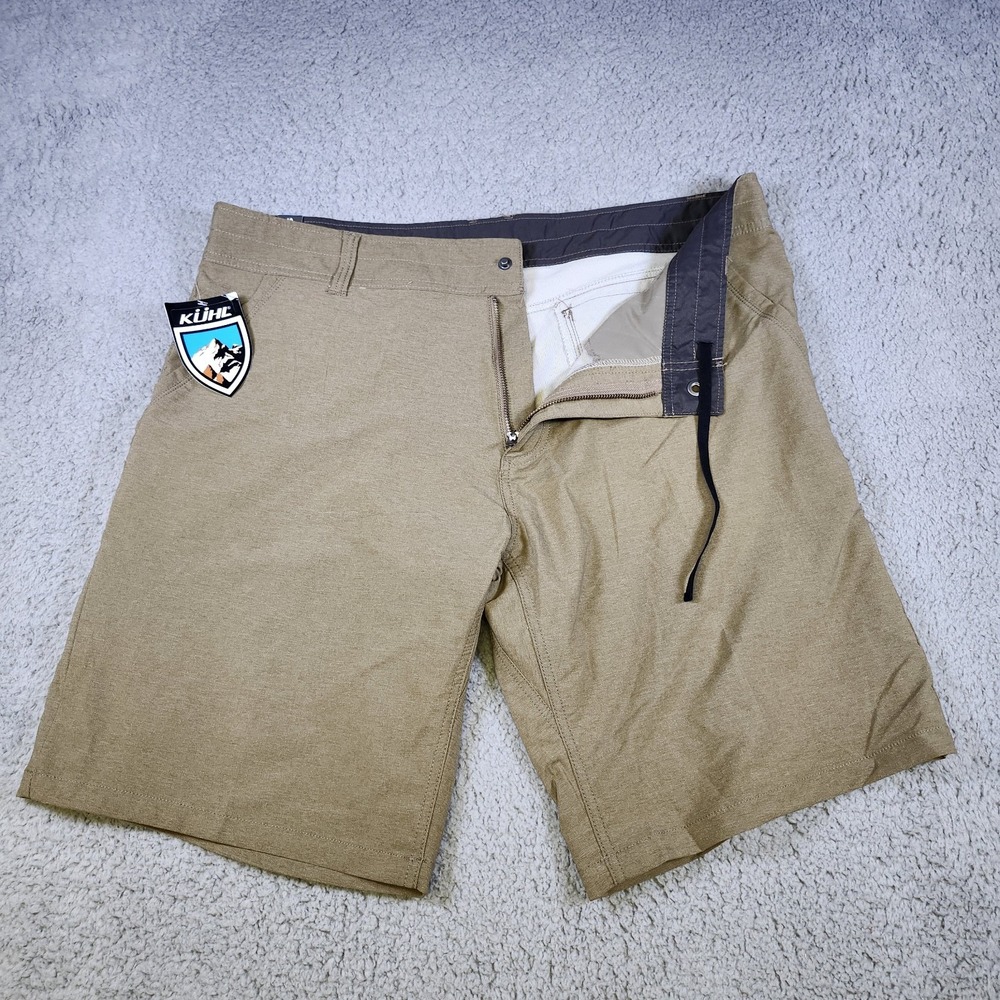 Kuhl NWT Shift Amphibia Hybrid Chino Hiking Shorts Carbon Mens 40